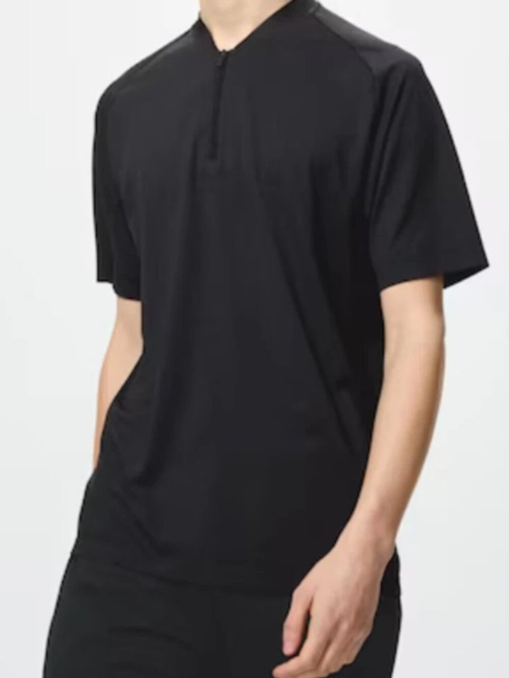 Roger Federer Black T-Shirt in Medium
